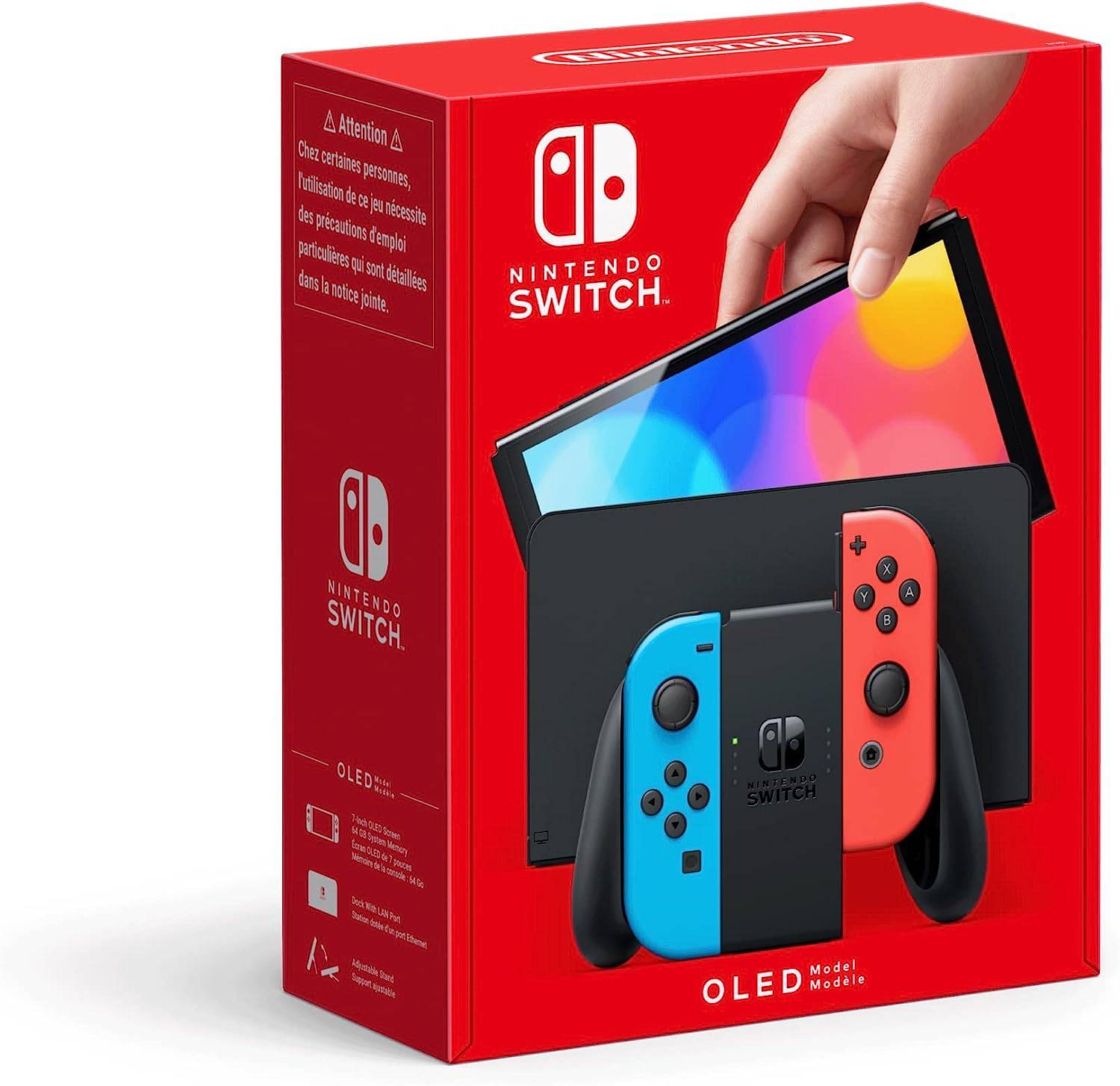 NINTENDO SWITCH OLED RED BLU (RED BLU) EU NINTENDO SWITCH OLED RED BLU (RED BLU) EU